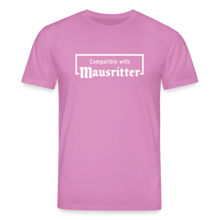 Compatible with Mausritter (wit) - T-shirt uniseks bio-katoen