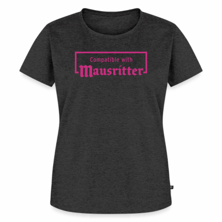Compatible with Mausritter (magenta/satijn) - T-shirt vrouwen