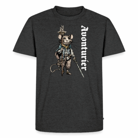 'Avonturier' - T-shirt mannen (donker)